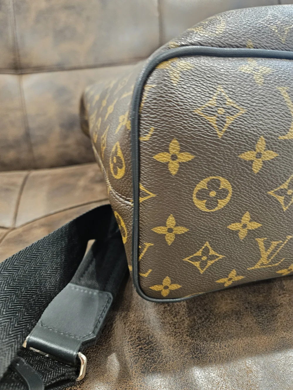 LOUIS VUITTON MONOGRAM MACASSAR PALK BACK